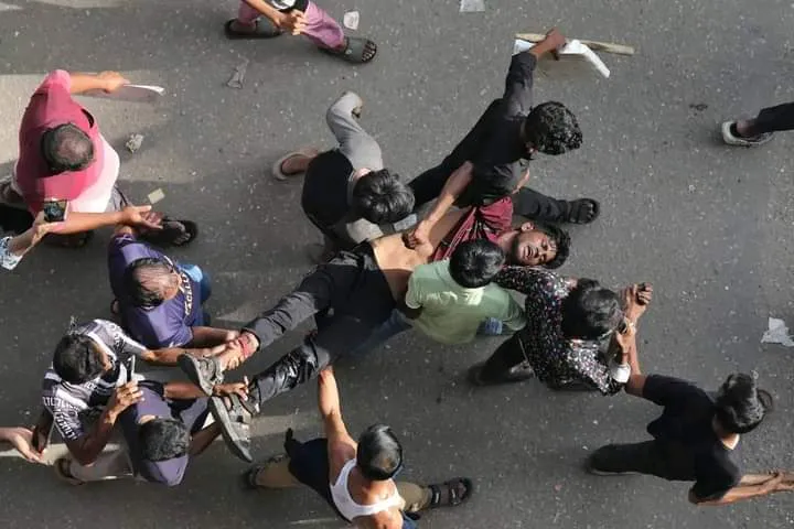 IN PHOTOS: Bangladesh is experiencing its worst civil unrest in more than a decade as over 30 have died over the last three days including 25 on Thursday, according to Agence France-Presse, as students launched protests against a discriminatory job quota system.

The anti-quota protesters have been facing off against security forces and groups aligned with the ruling Awami League led by Prime Minister Sheikh Hasina.

A Facebook post from the state-run Bangladesh Television station in Dhaka appealed for help saying the facility was in flames and many people were locked inside.

“I escaped by leaping over the wall but some of my colleagues got stuck inside. The attackers entered the building and set furniture on fire,” a producer at the station told the Associated Press by phone.

Later, an official at the station told AFP that all had been evacuated from the building.

The student protests began last week after the High Court in June reinstated a quota that reserves 30% of civil service jobs for relatives of those who fought in the 1971 war that resulted in Bangladesh’s independence. 

On Thursday, the government said it was ready for immediate talks with the protesters.