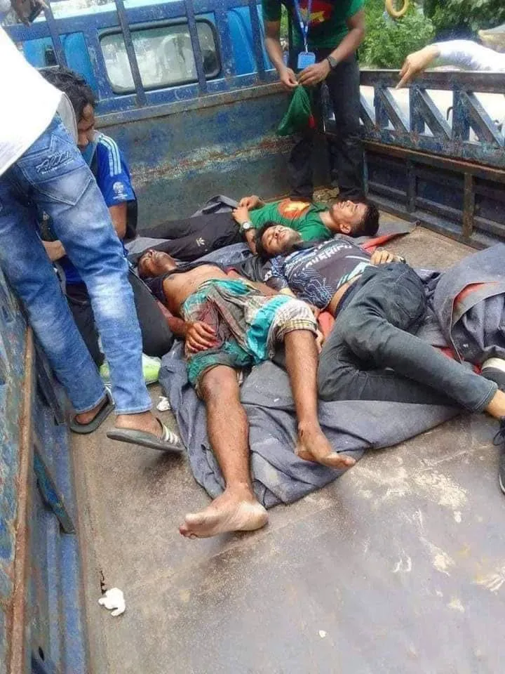 A brutal killing of students and protester occurred on July 18th, 2024, which the mainstream media, controlled by the autocratic government, is concealing. This violence was carried out by the police, RAB, BGB and the government's student wing (Awami Student League), under orders from the autocratic leader.