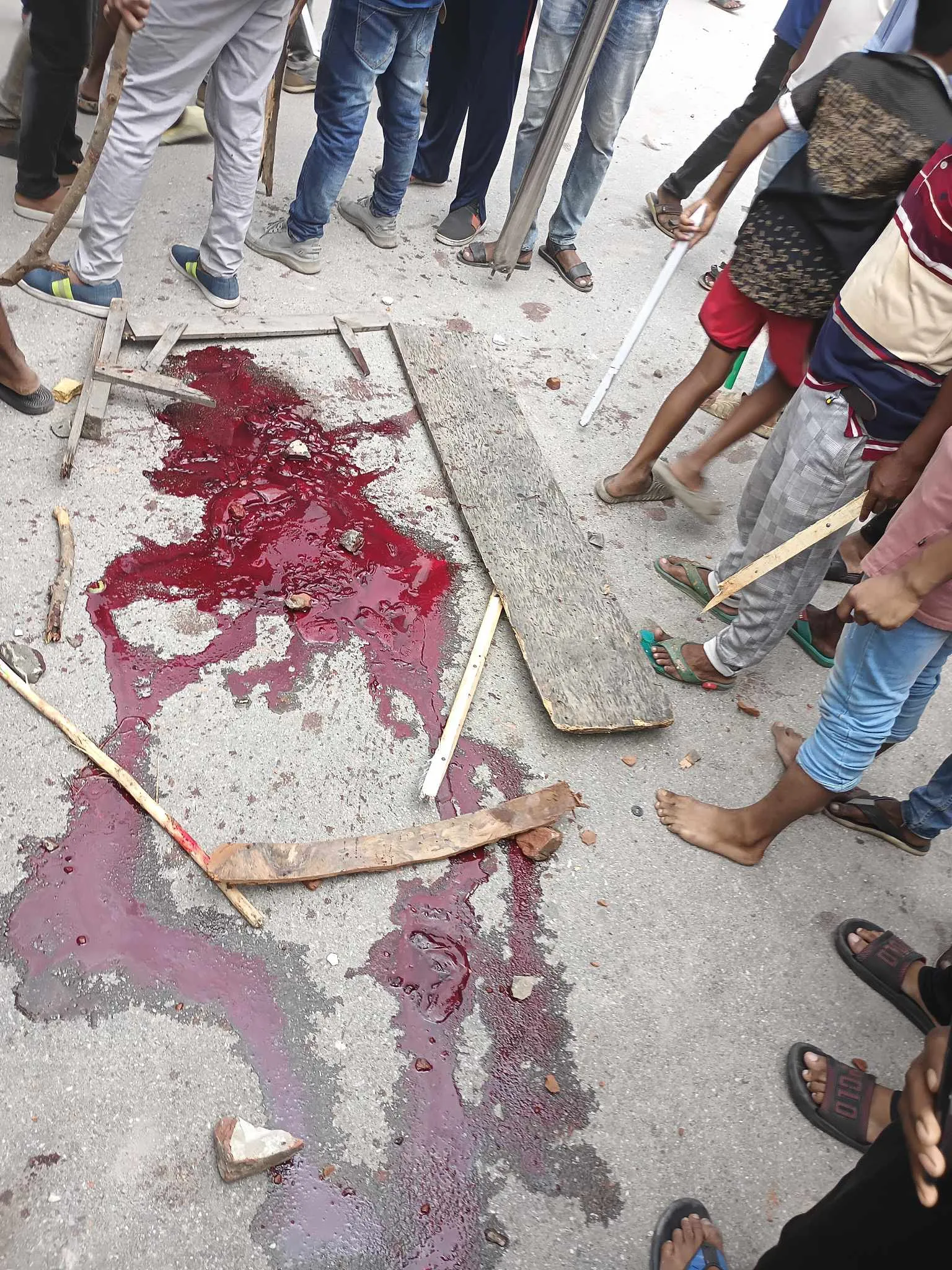 The day has only started. And already there is too much blood everywhere in Bangladesh. It seems vampires have gotten human forms in Bangladesh. Internal news coming from Bangladesh has confirmed barbaric blood baths ongoing throughout the country.