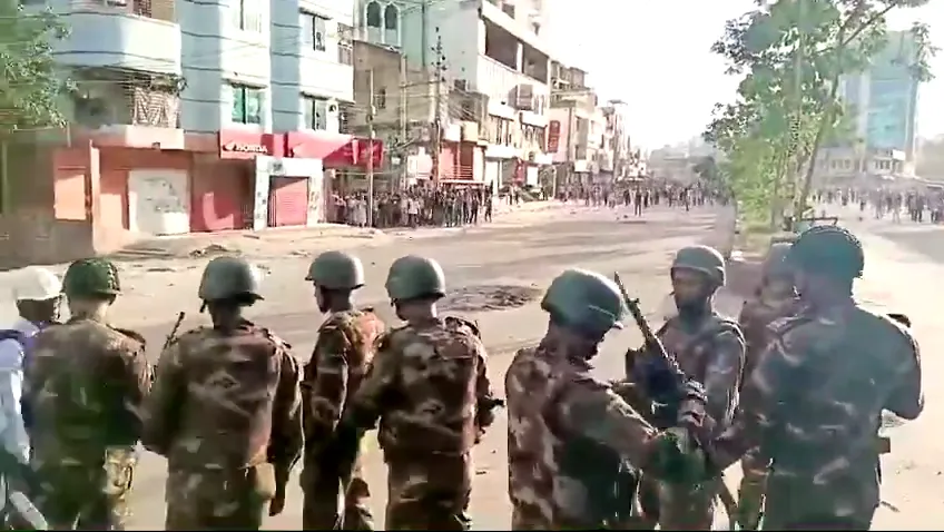 IS THE ARMY FIGHTING ENEMIES OR ITS OWN PEOPLE?

Many hoped that the Bangladesh Army, a top contribu