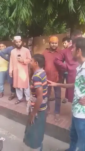 A rickshaw puller mourns the death of his son. Meanwhile, Hasina's security force has united people 